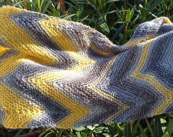 Sun and fog, beautiful scarf