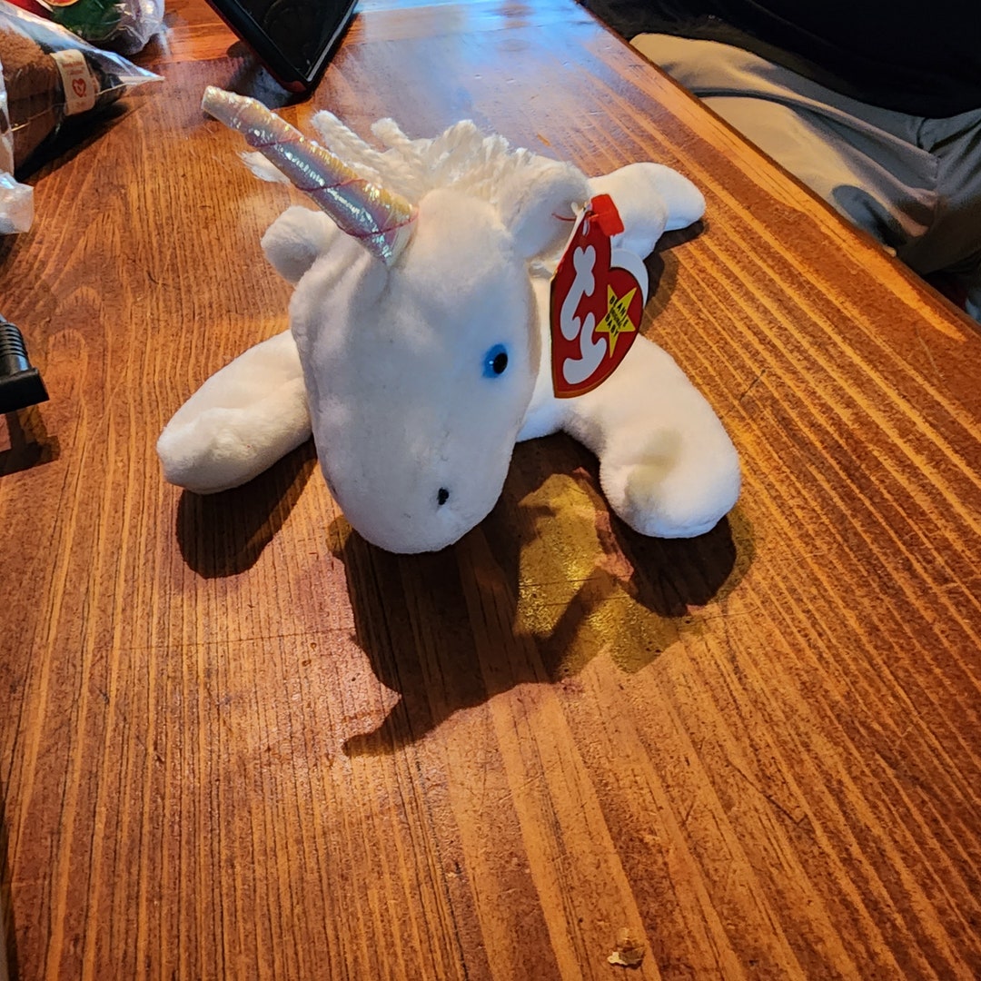 Ty beanie baby unicorn etsy
