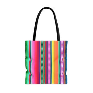 Borsa tote Serape messicana (AOP)