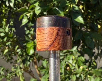 Knauf aus Mun Ebenholz und Bubinga (Preis gilt pro Knauf)
