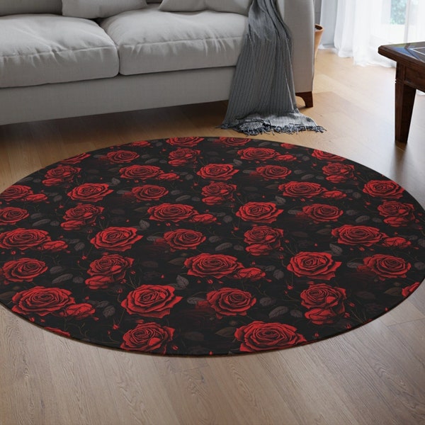 Round Rugs Gothic Etsy