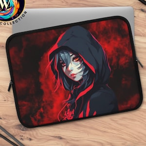 Laptoptasche alle Größen, lustige Mädchenlaptoptasche, bunte Laptoptasche, Anime-Laptophülle, Laptopgeschenk, Macbook-Laptophüllezubehör