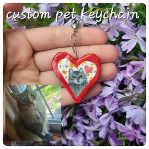 custom pet keychain