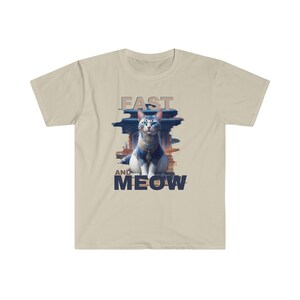 Fast and Meow - Unisex Softstyle T-Shirt