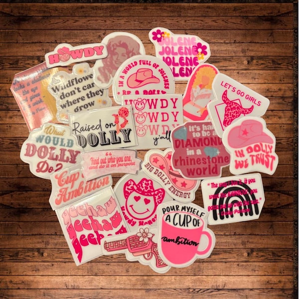 Dolly Inspired Stickers