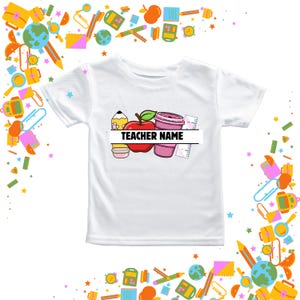 Personalized Teacher or school Shirt