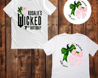 Wicked Inspired Birthday Shirt