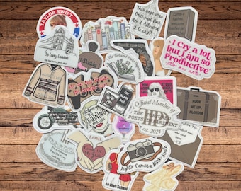 Tortured Poets Department Stickers