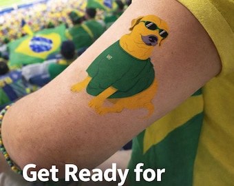 World Cup 2026 Tattoos, Ultimate Fan Tattoos, Temporary Match Day Tattoos, Face Paint Tattoos for Fans, Sports Fans,  Soccer Party Supplies