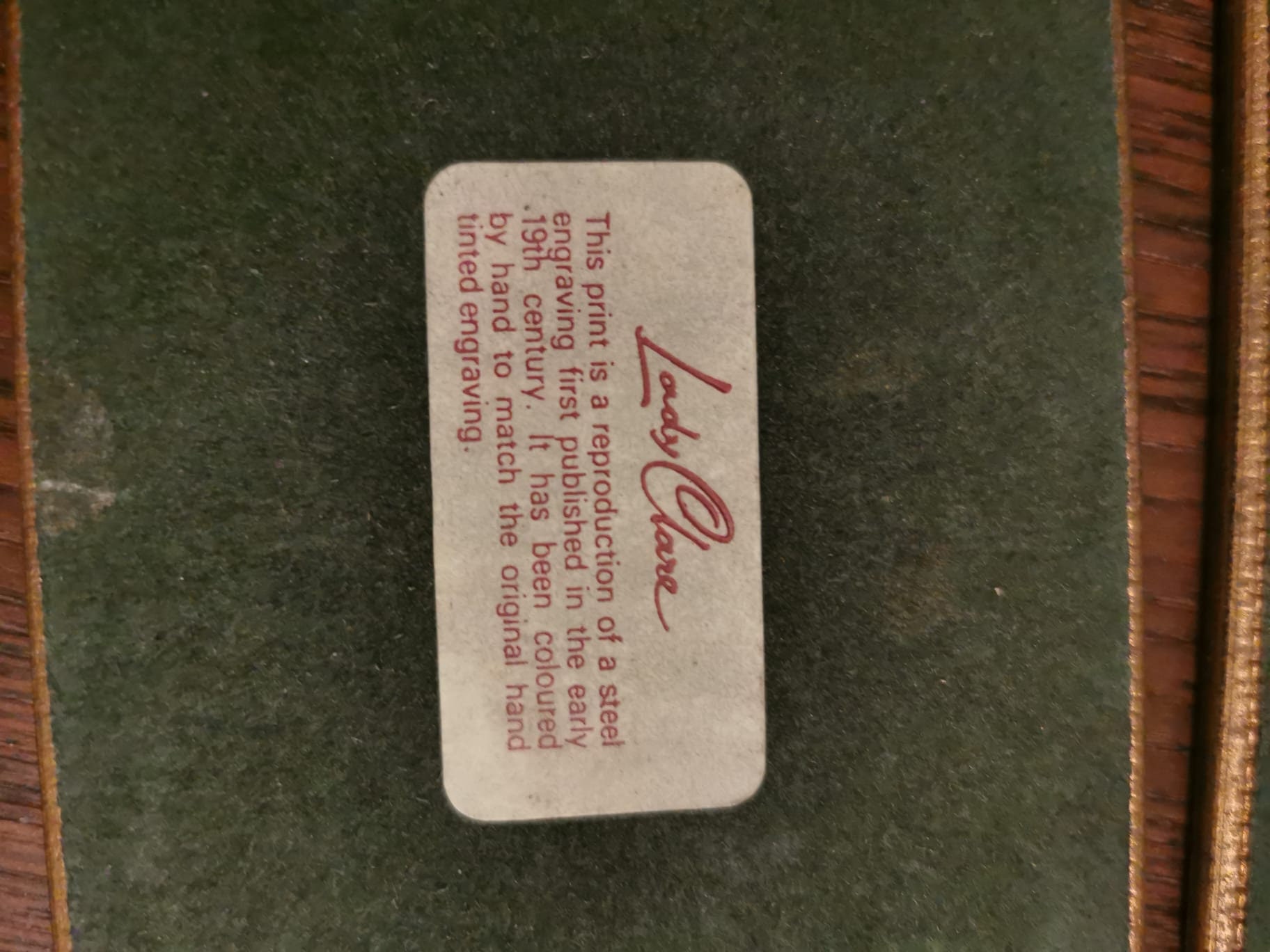 Vintage Lady Clare Table Mats Dublin. Set of Six. Hand Etsy