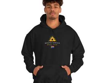 South Africa Braai Team - Sudadera con capucha Heavy Blend