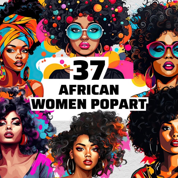 Afro Clipart, Afro Woman PNG, Afro Fashion Clipart, Afro Woman Clipart, Afro-Girl PNG, Afro Png Design, Afro Girl Clipart, Afro-Clipart