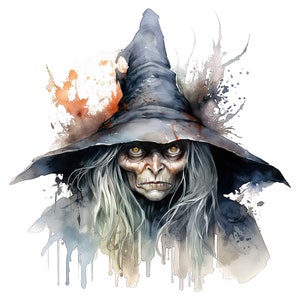 Halloween Witch Clipart, Witch PNG, Halloween Witches, Scary Clipart ...