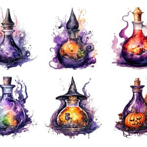Witch Potion PNG Potion Clipart Magical Potion PNG - Etsy