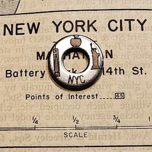 Custom Travel Ring Charm Tokens 16mm - Anything you want on the Travel Ring - Stainless Steel - Double Sided - Multiple Graphics