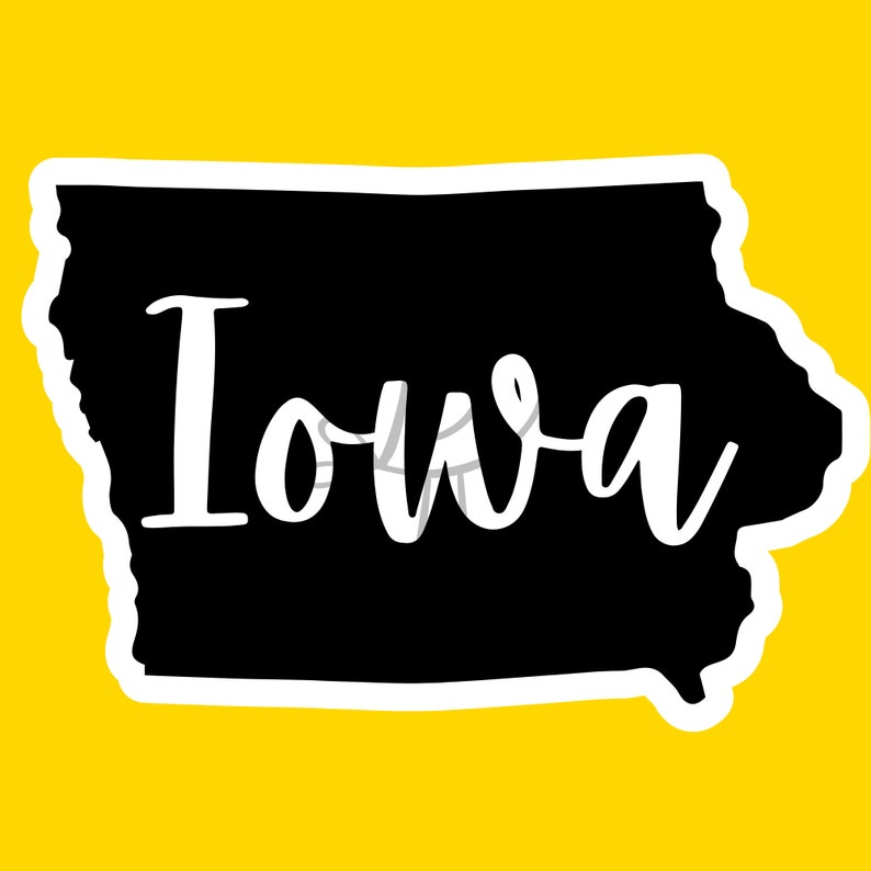 Fun, University of Iowa Theme Digital Wall Art College Wall Art Dorm