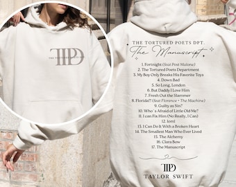 The Tortured Poets Department Sweatshirt, Swiftie Shirt, Swiftie Merch, Plus size Hoodie