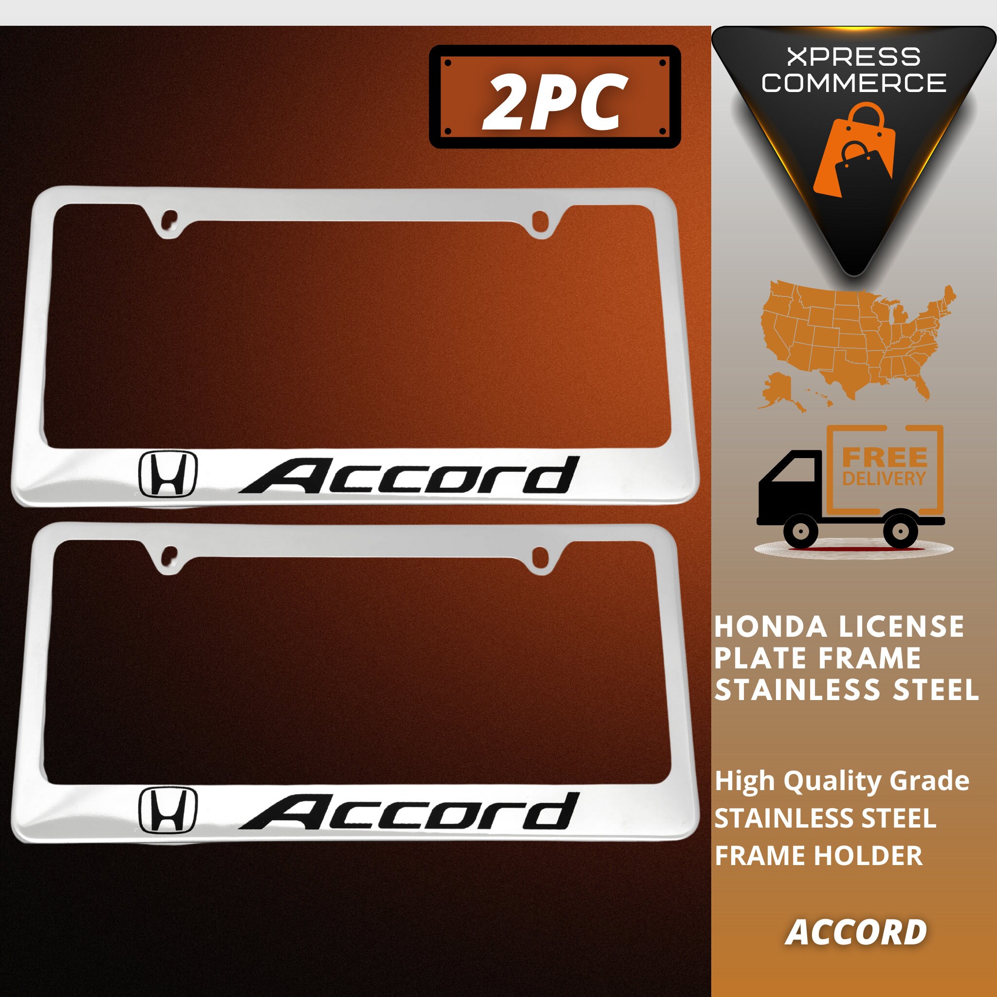 Buy Accord License Plate Frame Online In India Etsy India