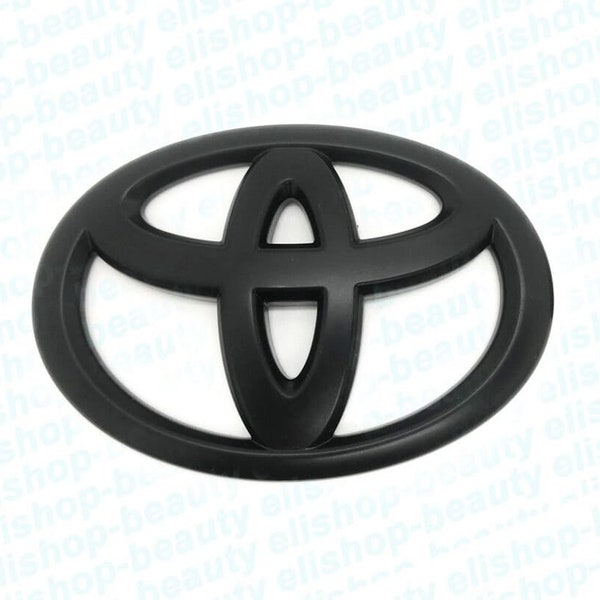 New 2022 23 24 tundra overlay matte blackout overlay front grille emblem badge