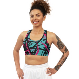 EVHT Seamless Sports Bra (AOP)