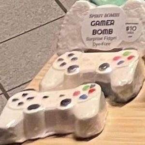 Gamer controller surprise bomb