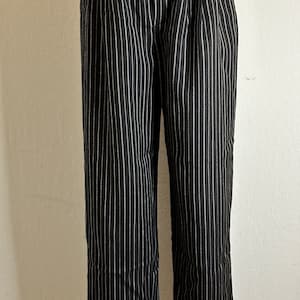 Vintage 90s Pinstriped Trousers by Stringbean