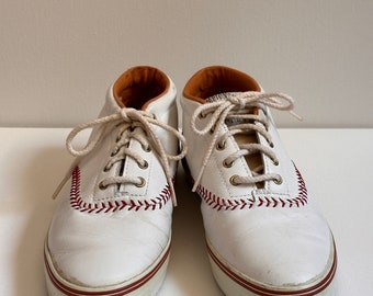 1990's Keds Championship Baseball Leather Sneaker
