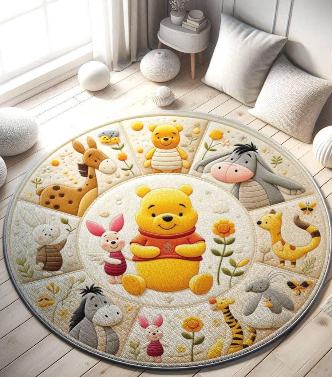 ラグ・カーペット CLASSIC POOH Disney rug mat Disney Winnie the Pooh classic kitchen floor longr rug mat