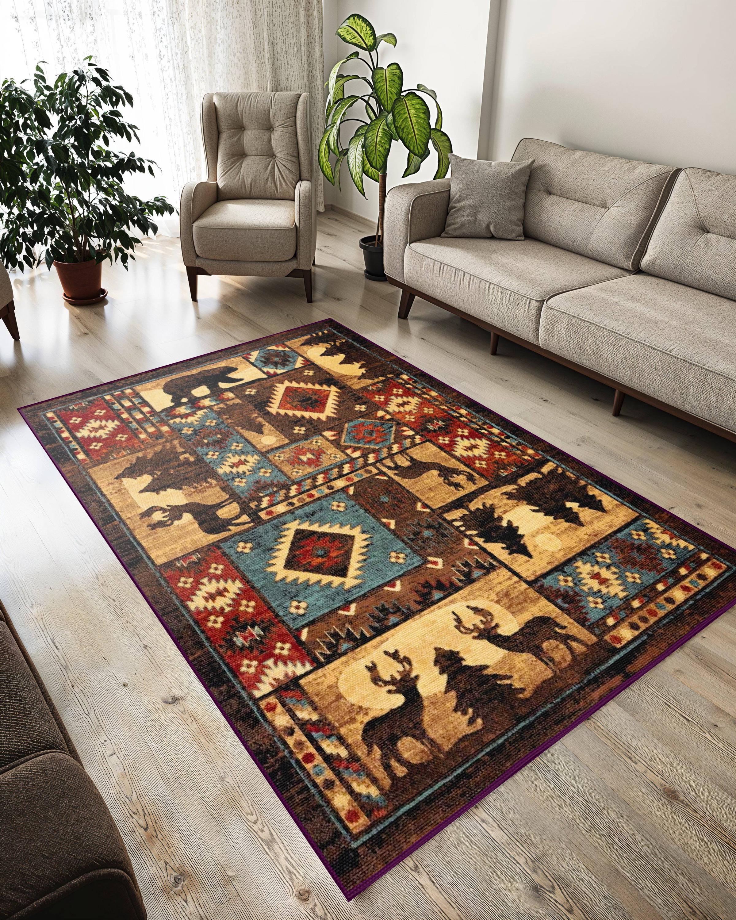 Threadbind Southwestern Brown/Red Area Rug & Reviews