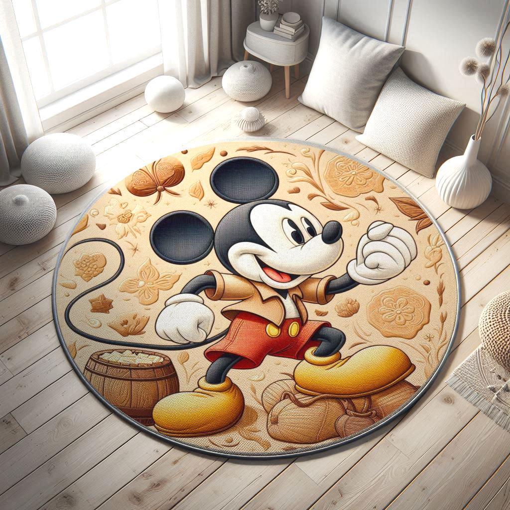Vintage Mickey Mouse Rugs - Etsy