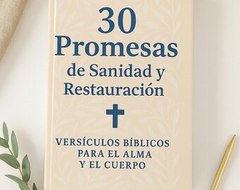 Ebook Cristiano con Promesas Biblicas, Versiculos Biblicos y Palabras de Aliento – Guia Cristiana de Sanacion Espiritual y Esperanza