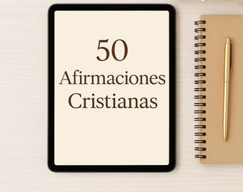 Afirmaciones Cristianas PDF – 50 Frases de Fe, Esperanza y Propósito | Libro Digital Inspirador y Motivacional