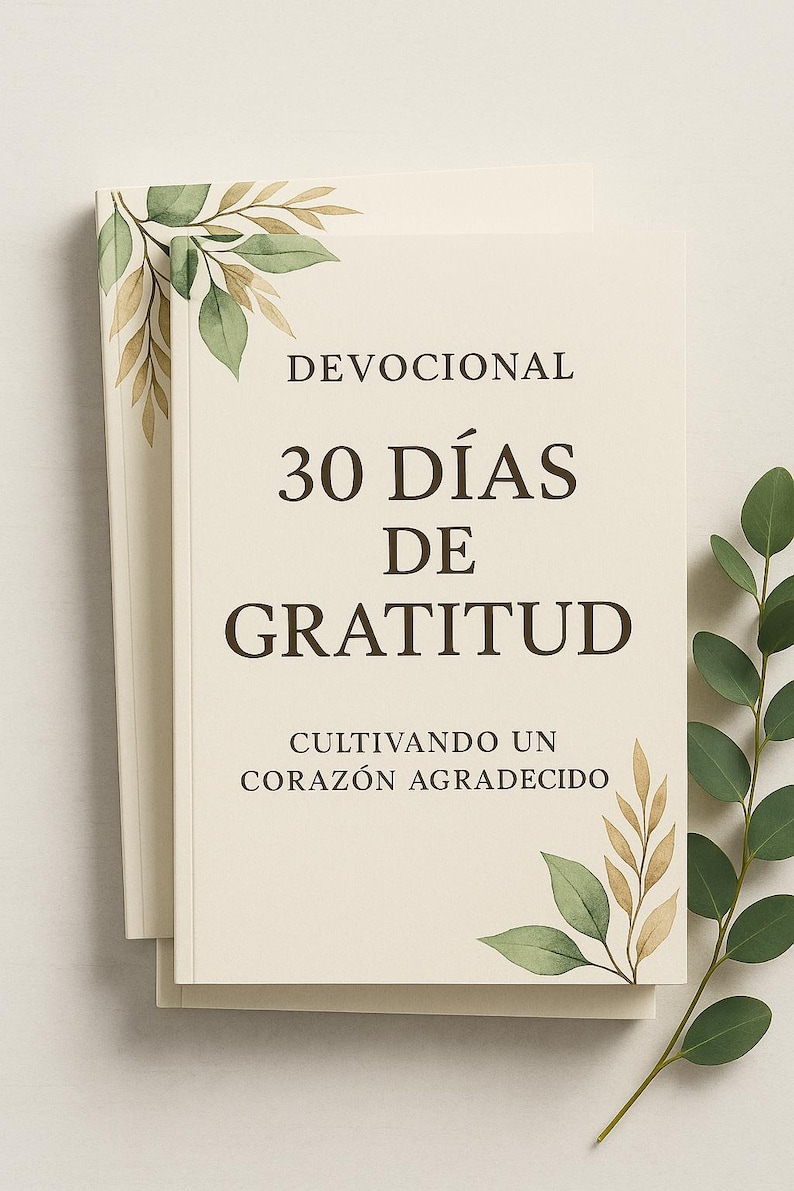 30 Días De Gratitud Con Dios – Devocional Cristiano PDF Diario Para ...