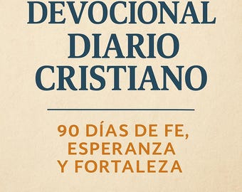 Devocional Diario PDF Cristiano – Diario Espiritual  con Oracion, Fe y Reflexion