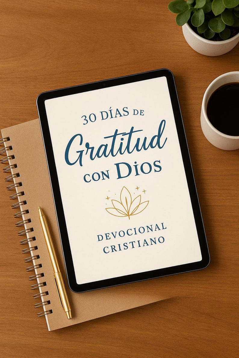 30 Días De Gratitud Con Dios – Devocional Cristiano PDF Diario Para ...