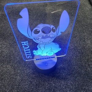 Lilo and Stitch LED Night Light, Stitch Room Decor, Lilo and