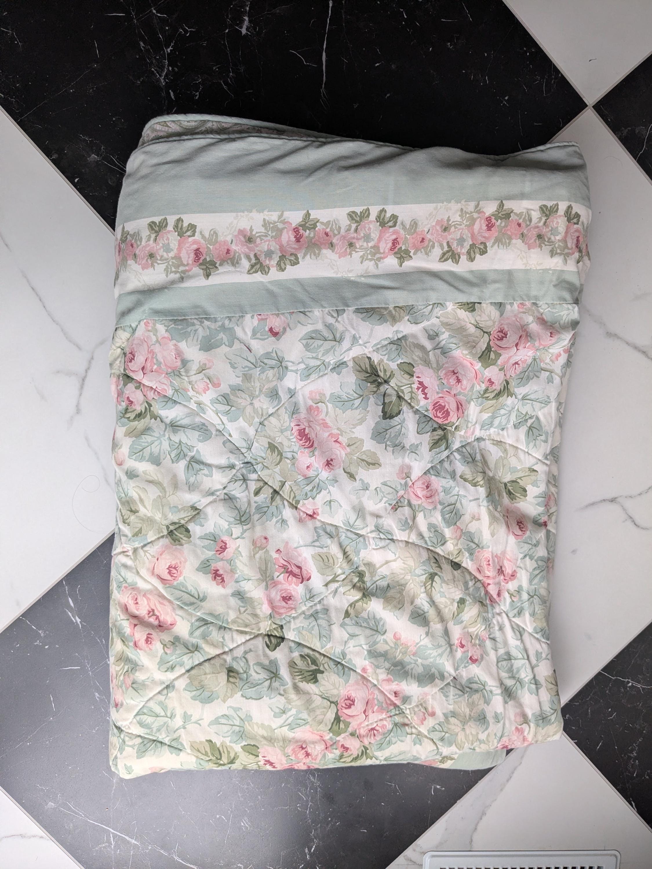 LAURA ASHLEY 90s ハンガリー製 花柄 薔薇 フレア ロング Vintage Laura Ashley Bedding - Etsy
