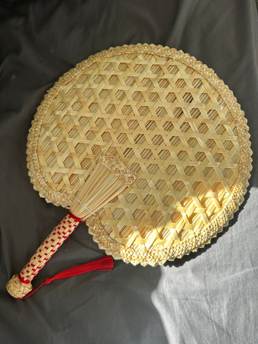 Pack of 10 Woven Hand Fan Wedding Fan Event Hand Fan Palm Etsy