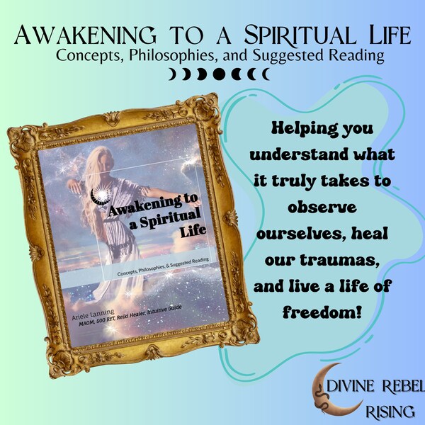 Awakening to a Spiritual Life E-Book Beginner Healing Deconstruction Help Shadow Work Guide Spiritual Awakening Digital Product Spirituality