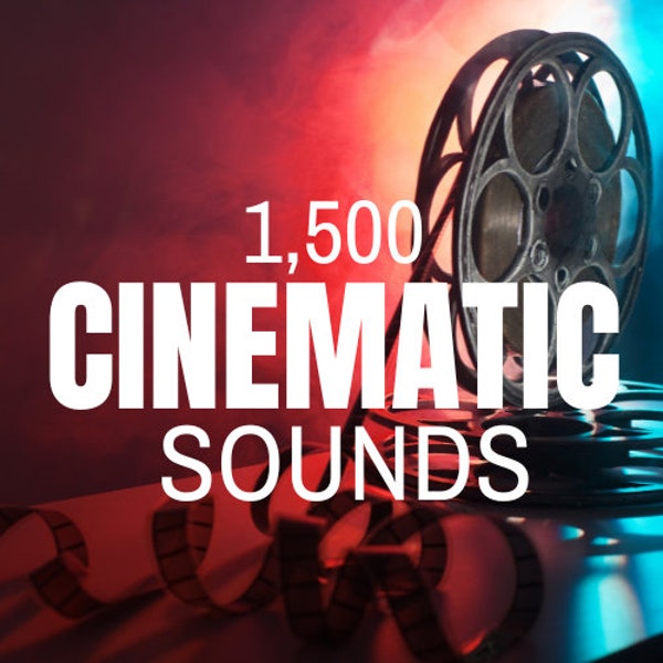 1,500 Royalty Free Cinematic Sounds-Commercial and Personal Use