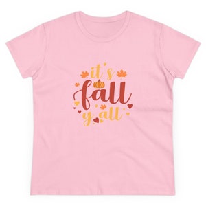 Camiseta de algodón de peso medio para mujer