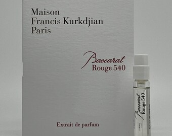 Maison Francis Kurkdjian Baccarat Rouge 540 Luxus Probe Parfümextrakt 2 ml