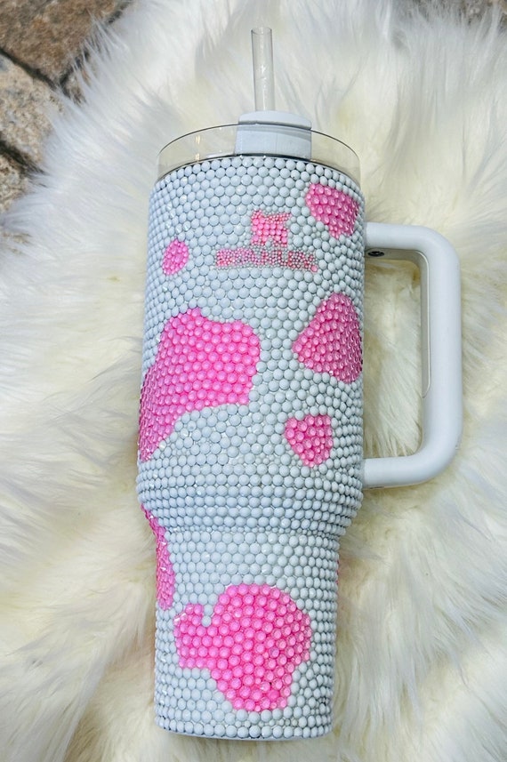 Super Sparkly Cow Rhinestone Stanley Tumbler Rhinestone Stanley Tumbler 