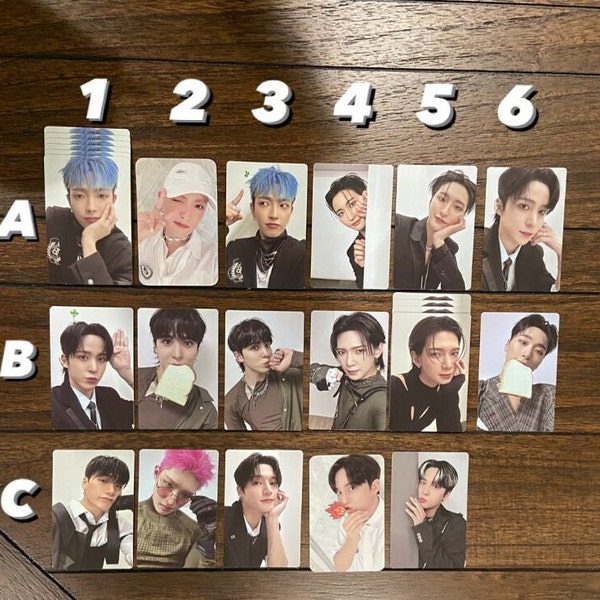 Photo Officielle ATEEZ SAN - Saison's Greetings 2025 - Neuve Corée