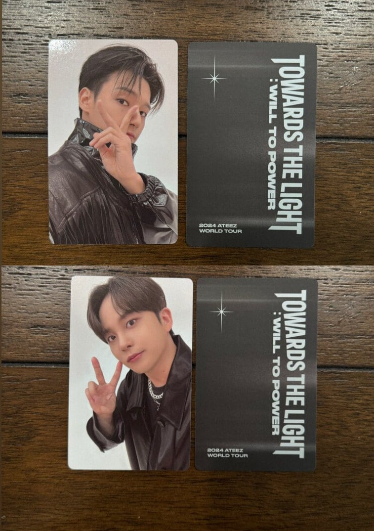 Ateez 2024 Towards the Light Tour Photocards - Etsy