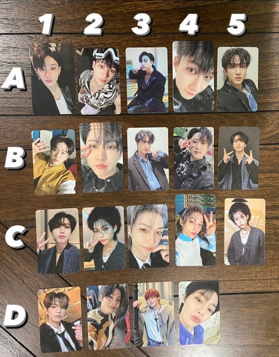 STRAY KIDS OFFICAL ALBUM PHOTOCARDS