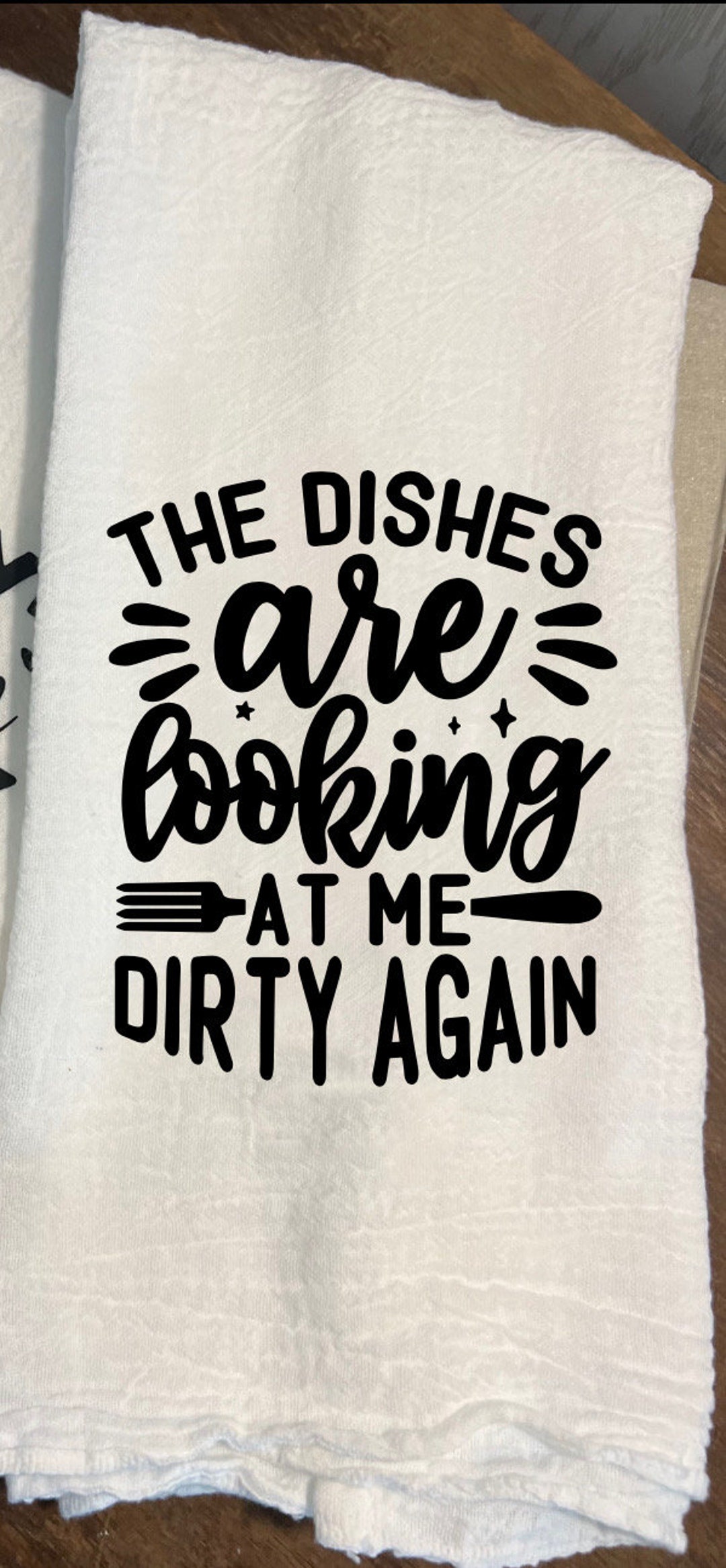 The Dishes Are Looking At Me Dirty Again Towel & Potholder Set main image 1