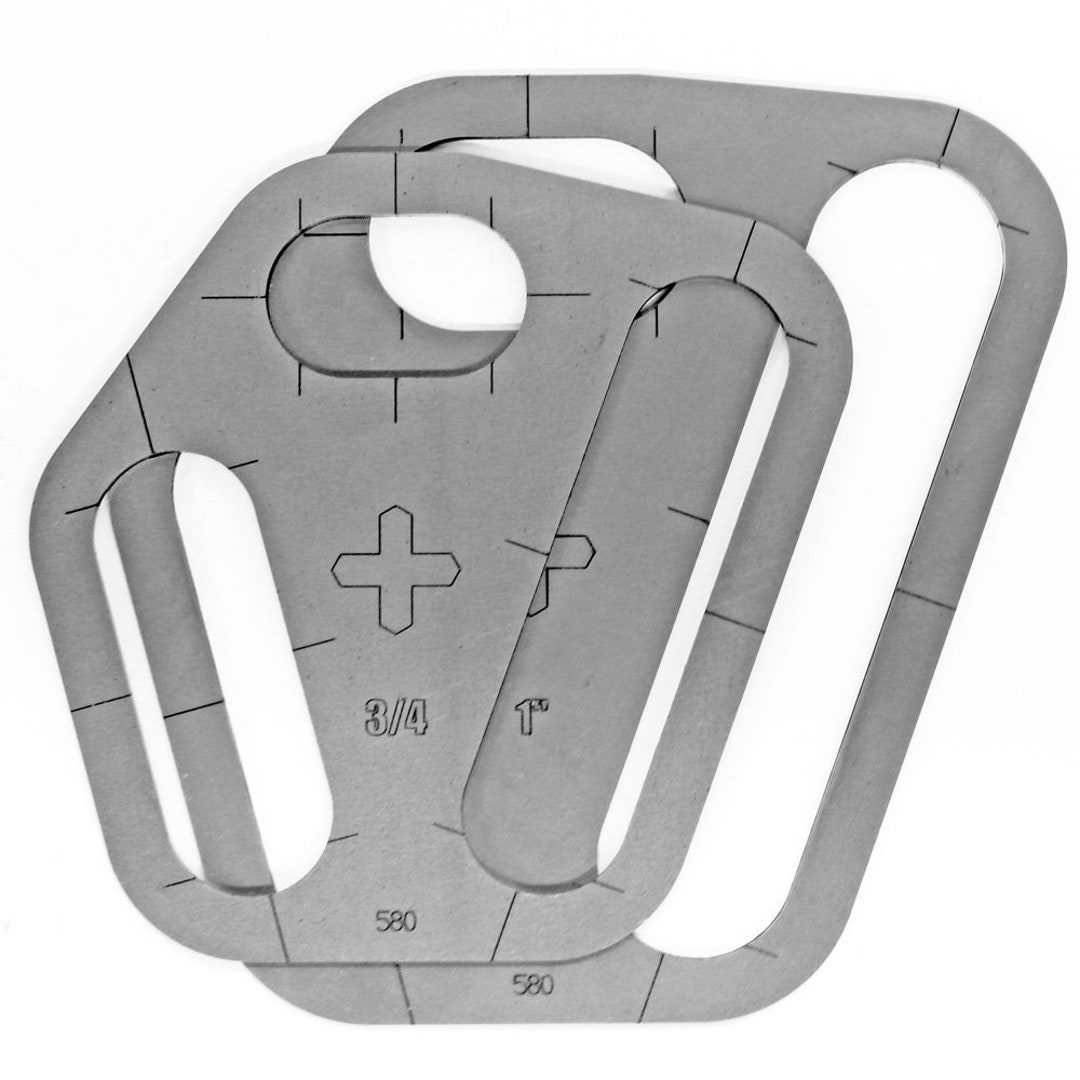 3/4, 1 Tri Slot Stencils Plasma Cutter Guides Etsy