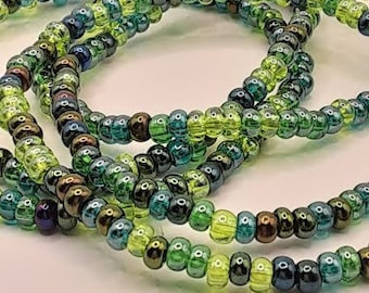 Bellissimi braccialetti verdi Bracciale accessorio per gioielli Grazioso adulto con perline fatto a mano carino foresta colorato negozio per piccole imprese adorabile