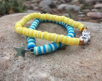 Set di braccialetti con perline in argilla Summer Lovin'